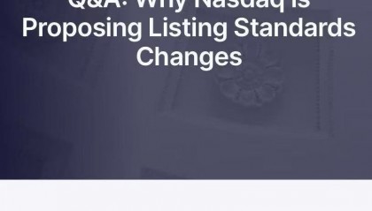 纳斯达克拟修改规则!事关中国企业赴美上市