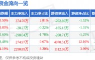 股票行情快报：高乐股份（002348）2月2日主力资金净买入374.70万元