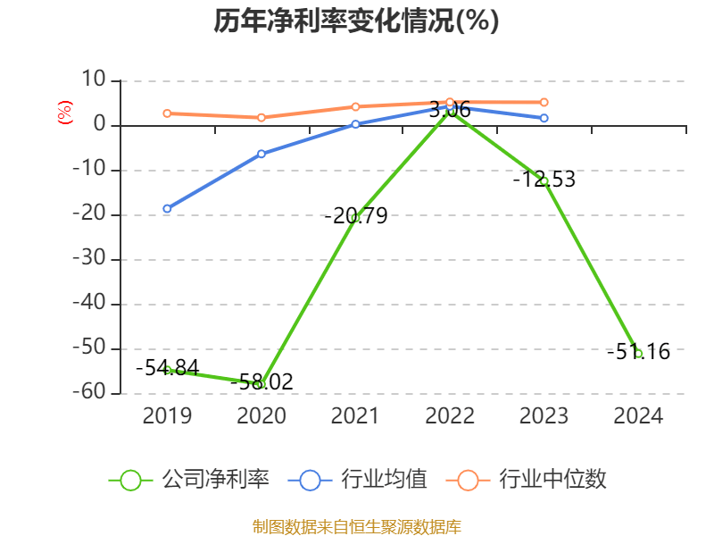 新研股份：2024年亏损3.19亿元