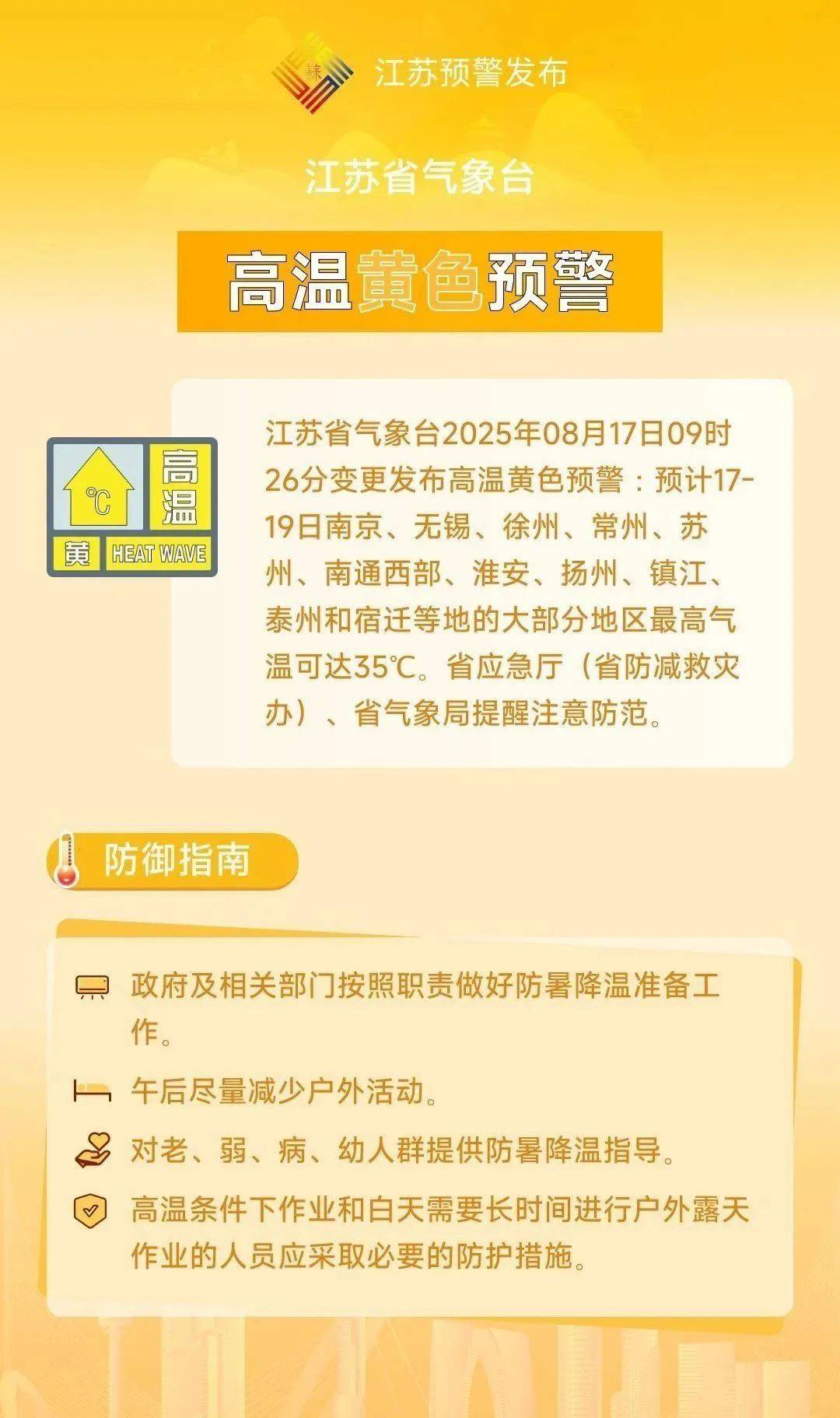 预警！预警！“锅盖”罩着江苏！徐州接下来......